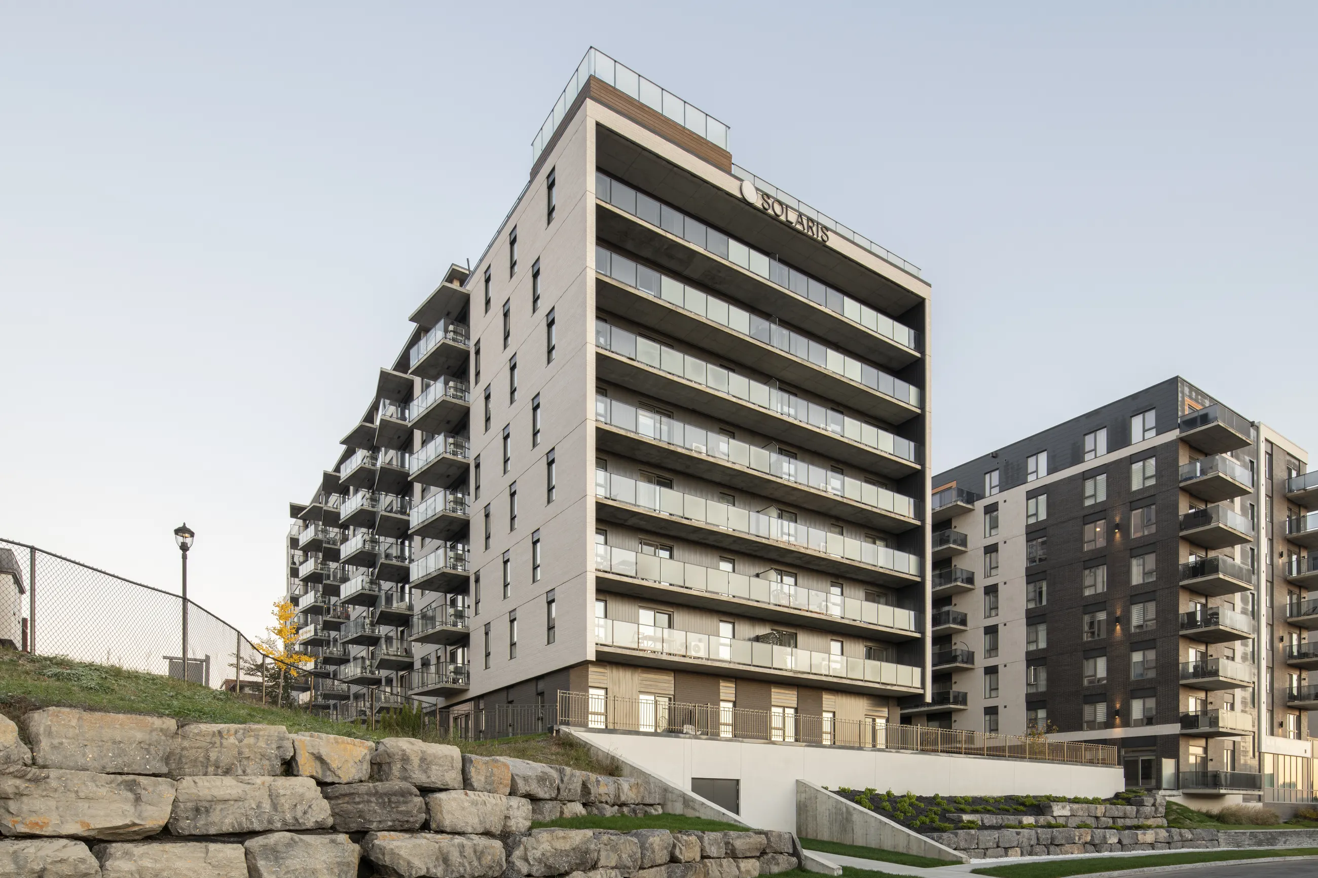 Solaris et le quartier